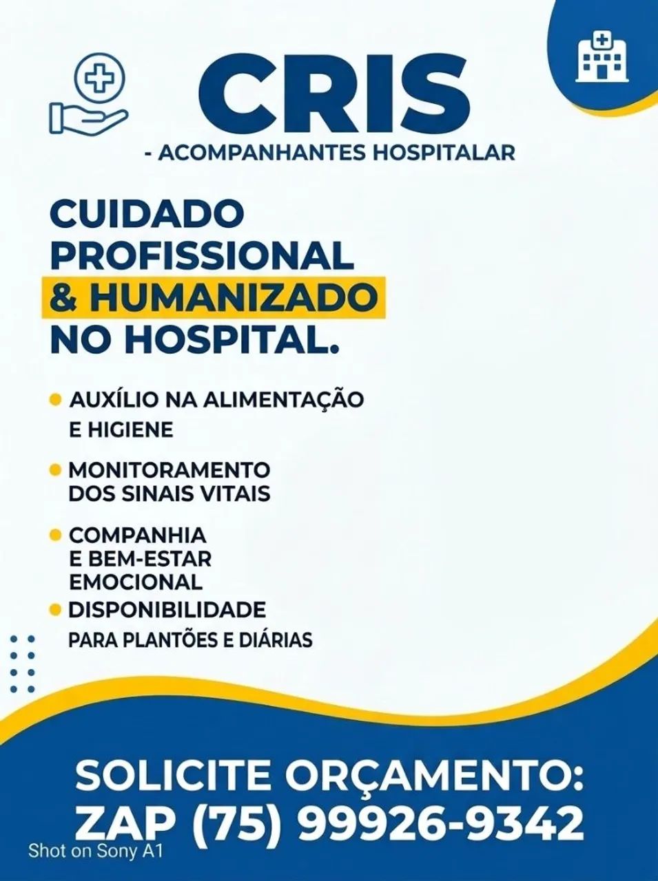 Acompanhante hospitalar 