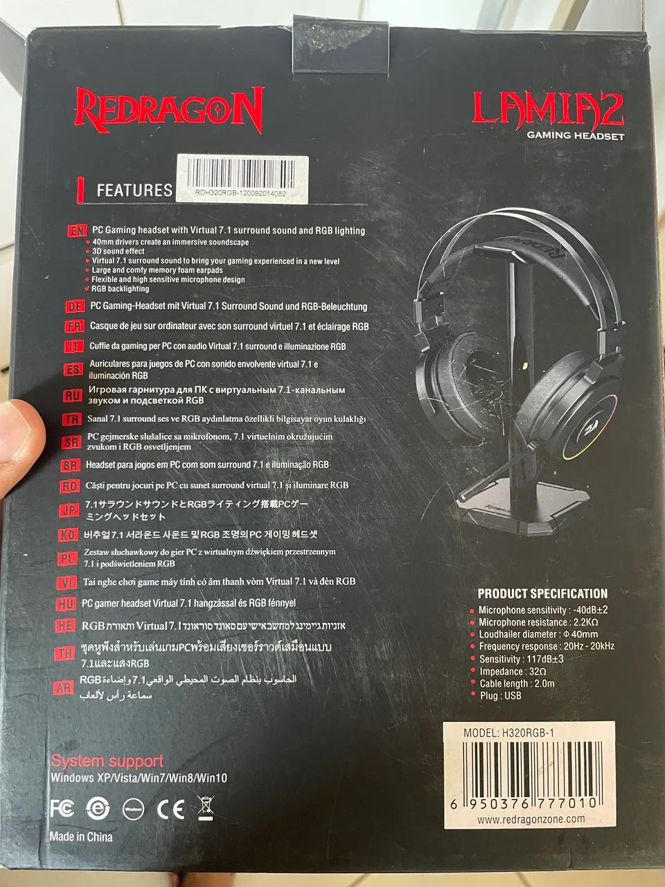 Readset Redragon Lamia 2 Fone - Foto 4