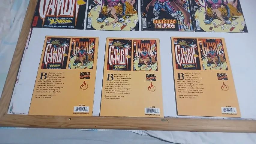 GAMBIT DOS X MEN - ENCADERNADO OU EM 2 PARTES - Foto 5