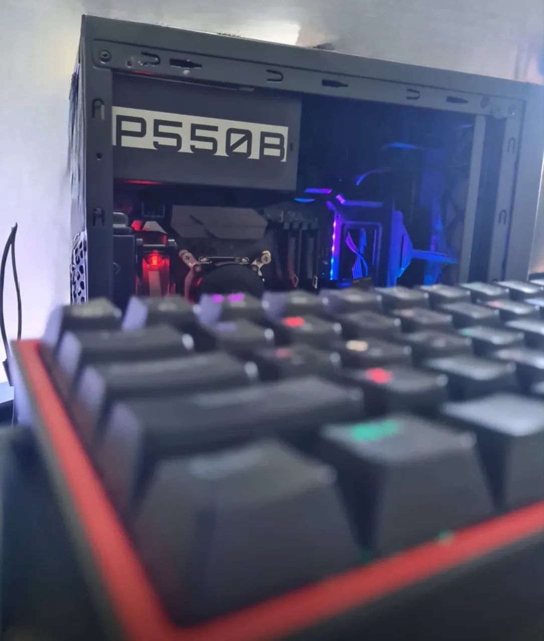Computador I3 7100 8Gb ASUS gamer STRIX Nvidia p620 2Gb