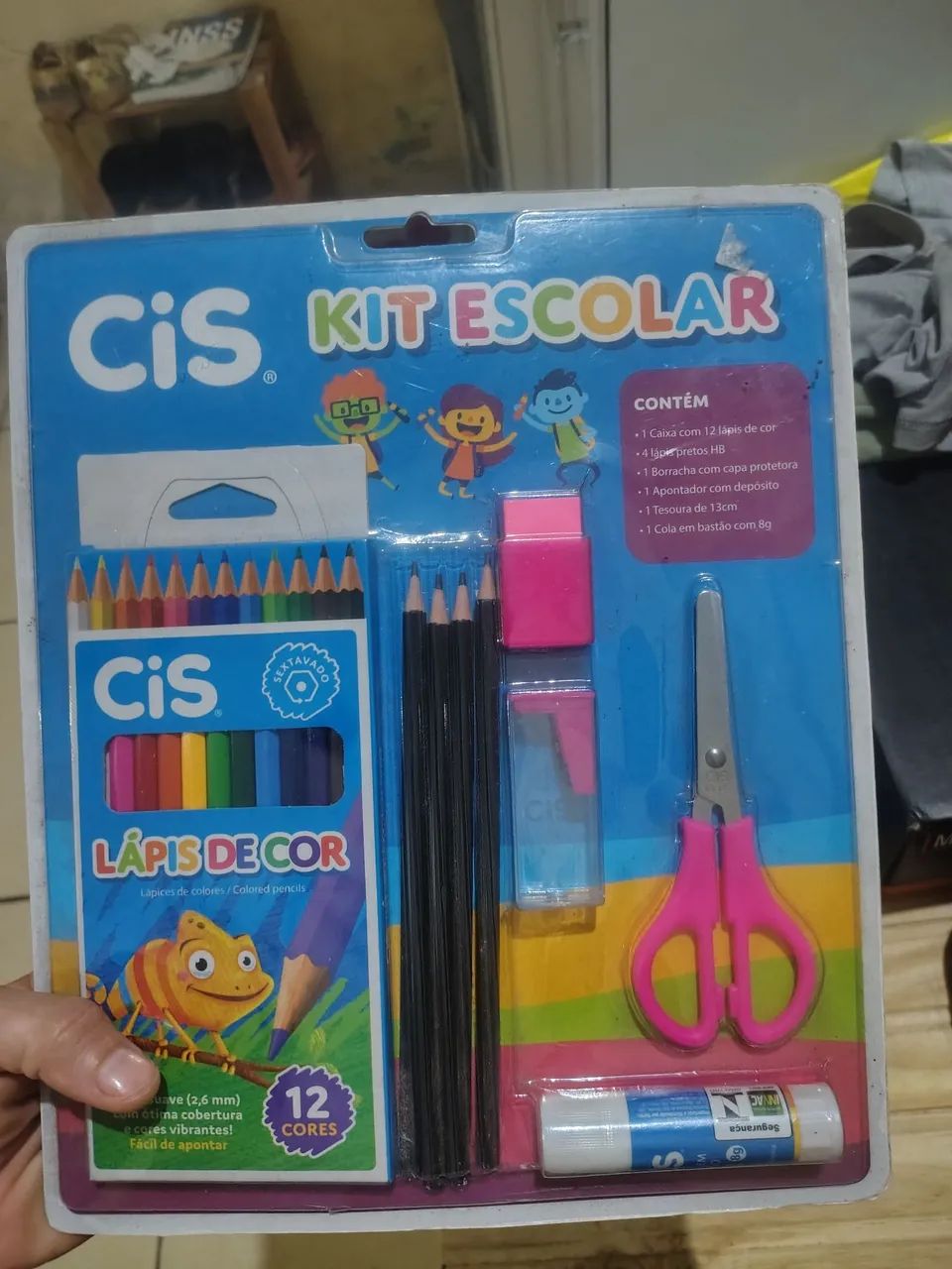 Kit escolar menino e menina - Foto 2