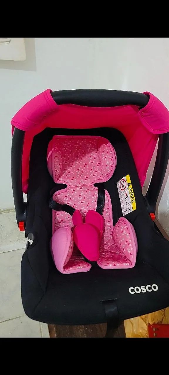 Bebê conforto cosco rosa - Foto 5