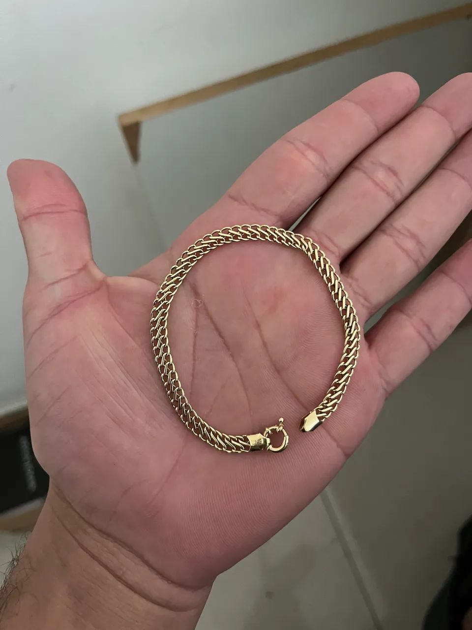 Pulseira lacraia Ouro 18k  - Foto 2