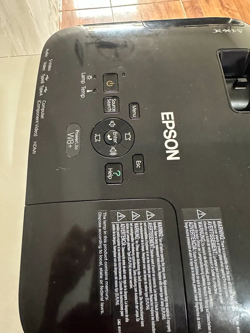 Projetor Epson w8 com garantia de 6 meses - Foto 2
