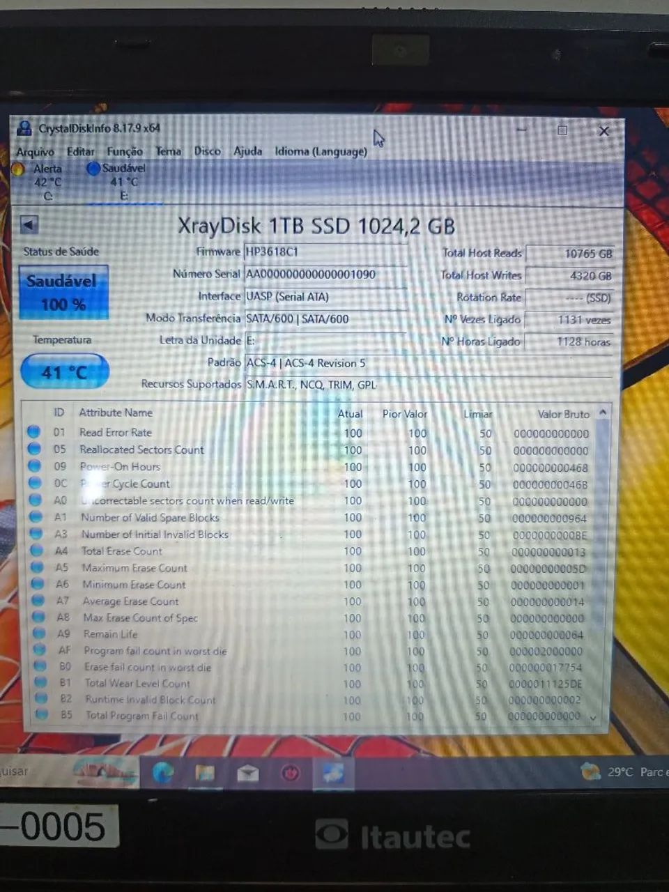 SSD 1 terá perfeito semi-novo  - Foto 3