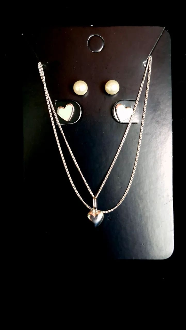 Conjunto em prata 925 #1