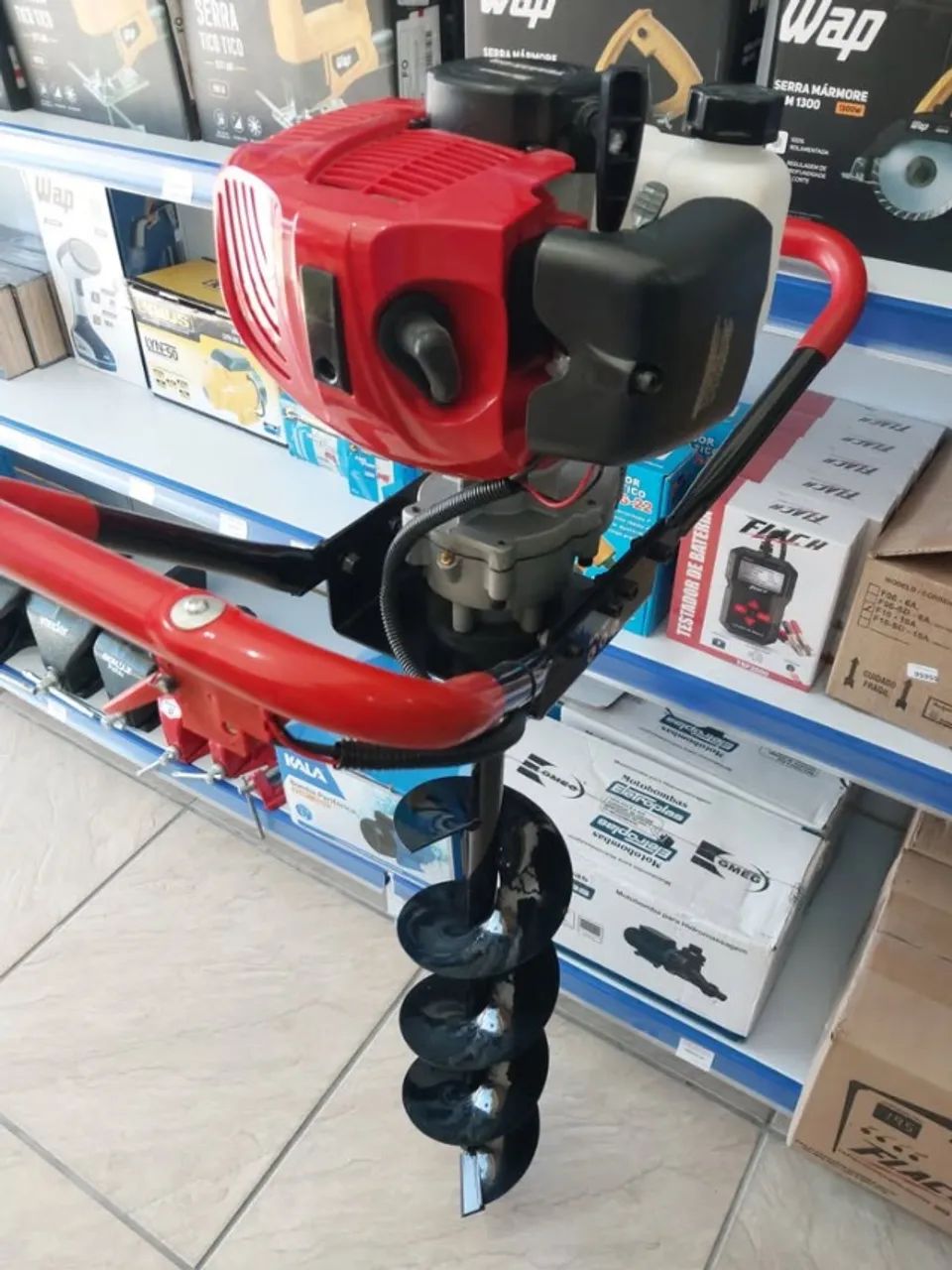 Perfurador de Solo TEA52x 200-GII 52cc c/ broca - Toyama(Loja) - Foto 3