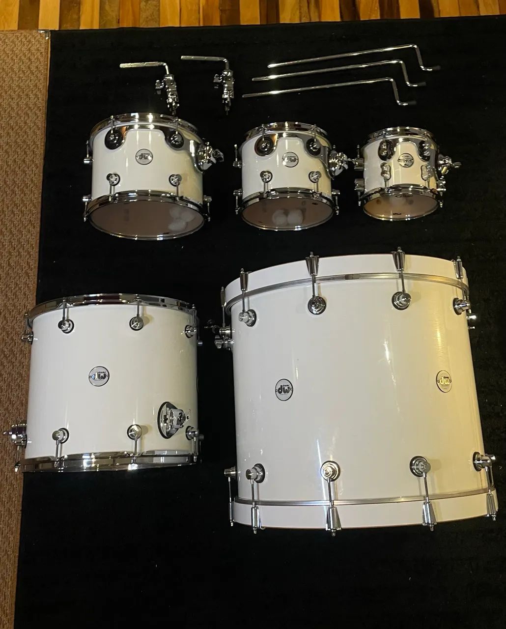 Bateria DW Design Series Maple (Shell Pack 4pcs + tom 8 PDP by DW) - Foto 5