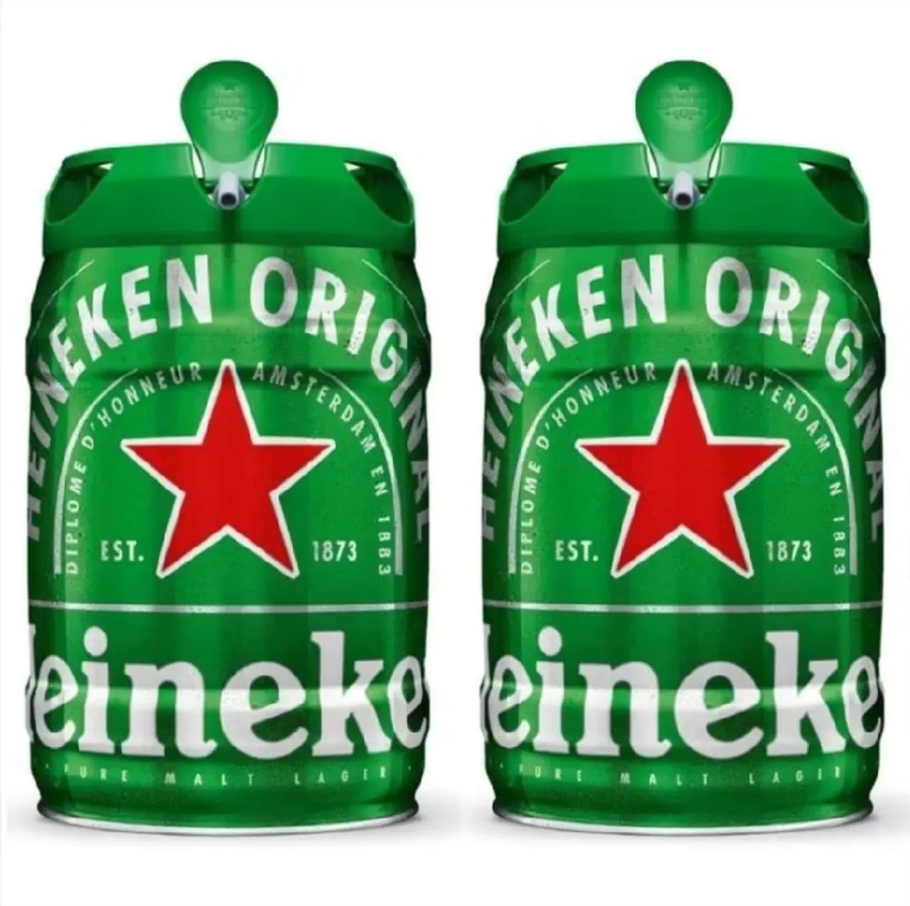 2 barris de Heineken  vazios 