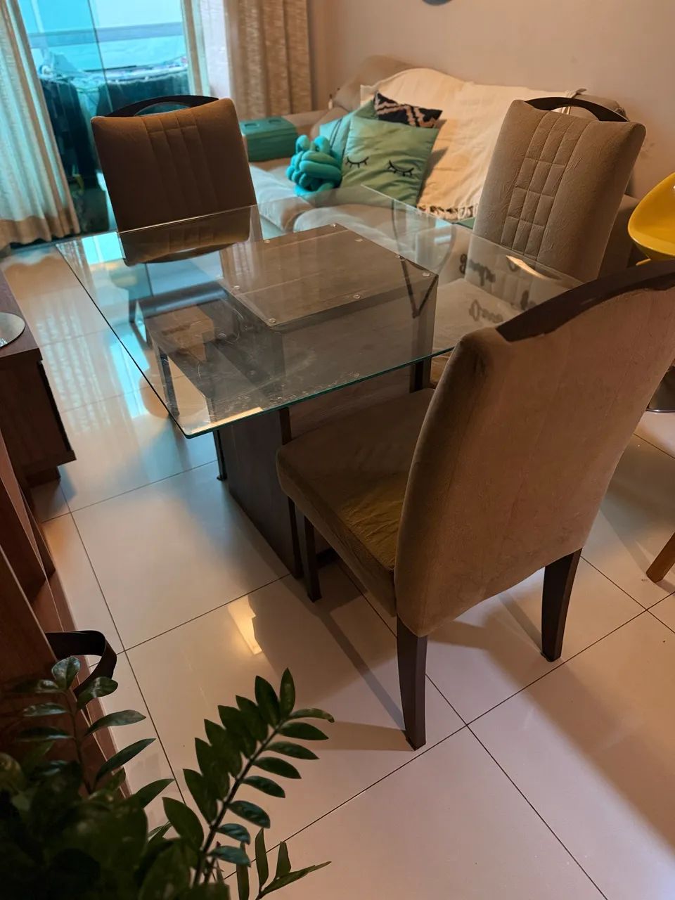 Mesa 4 lugares impecável!!!! - Foto 4
