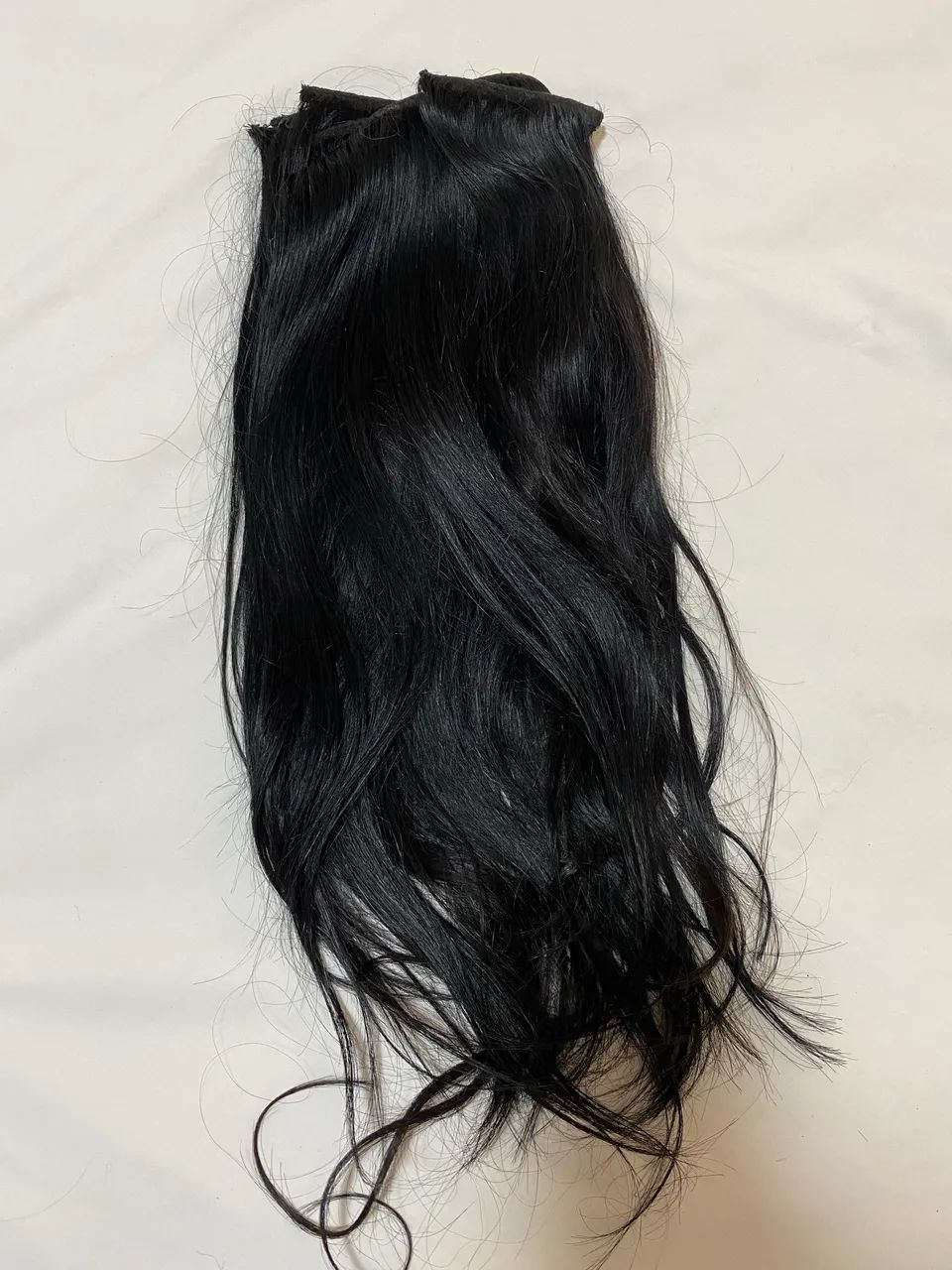 Aplique de cabelo humano 57cm 245g - Foto 2