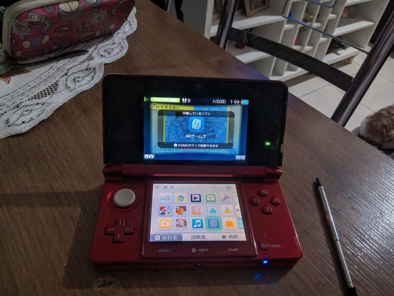 Nitendo 3ds japonês - Foto 3