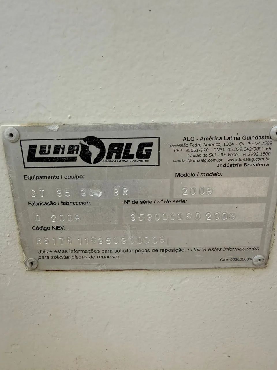 Guindaste LUNA-AGL GT 30/35 - Foto 3