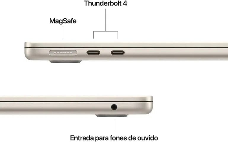 Macbook Air 13 M4 Starligth 256gb  - Foto 3