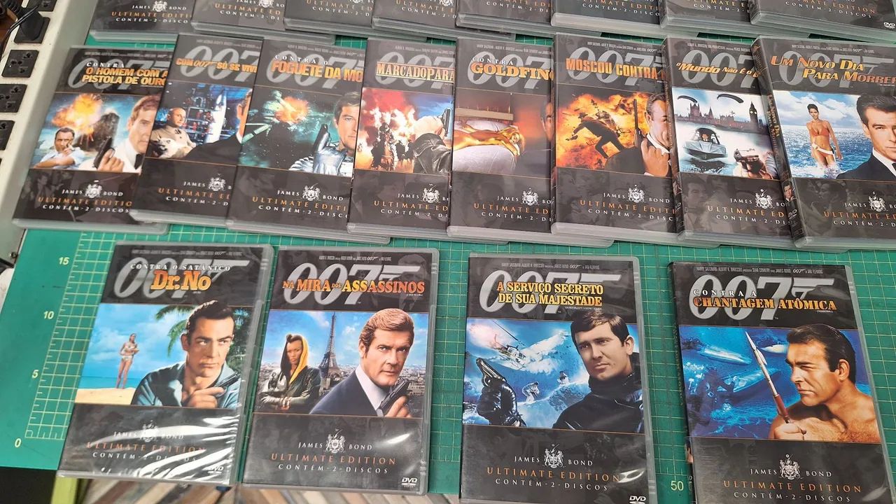Coleção de filmes DVD 007 - Foto 3