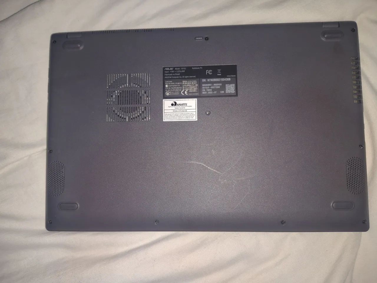 Notebook azus core i3