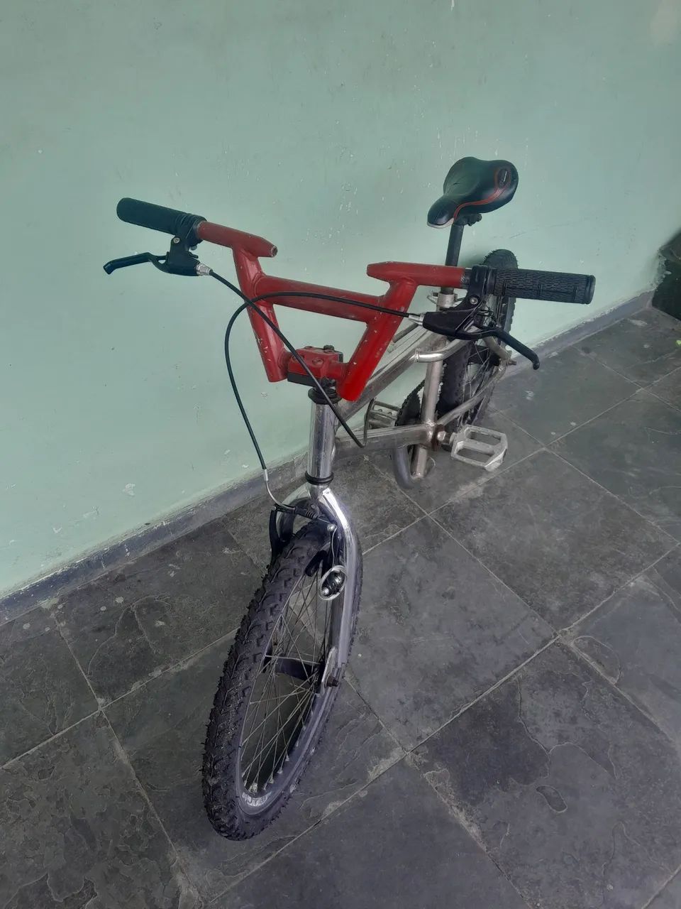 Bicicleta cromada aro 20