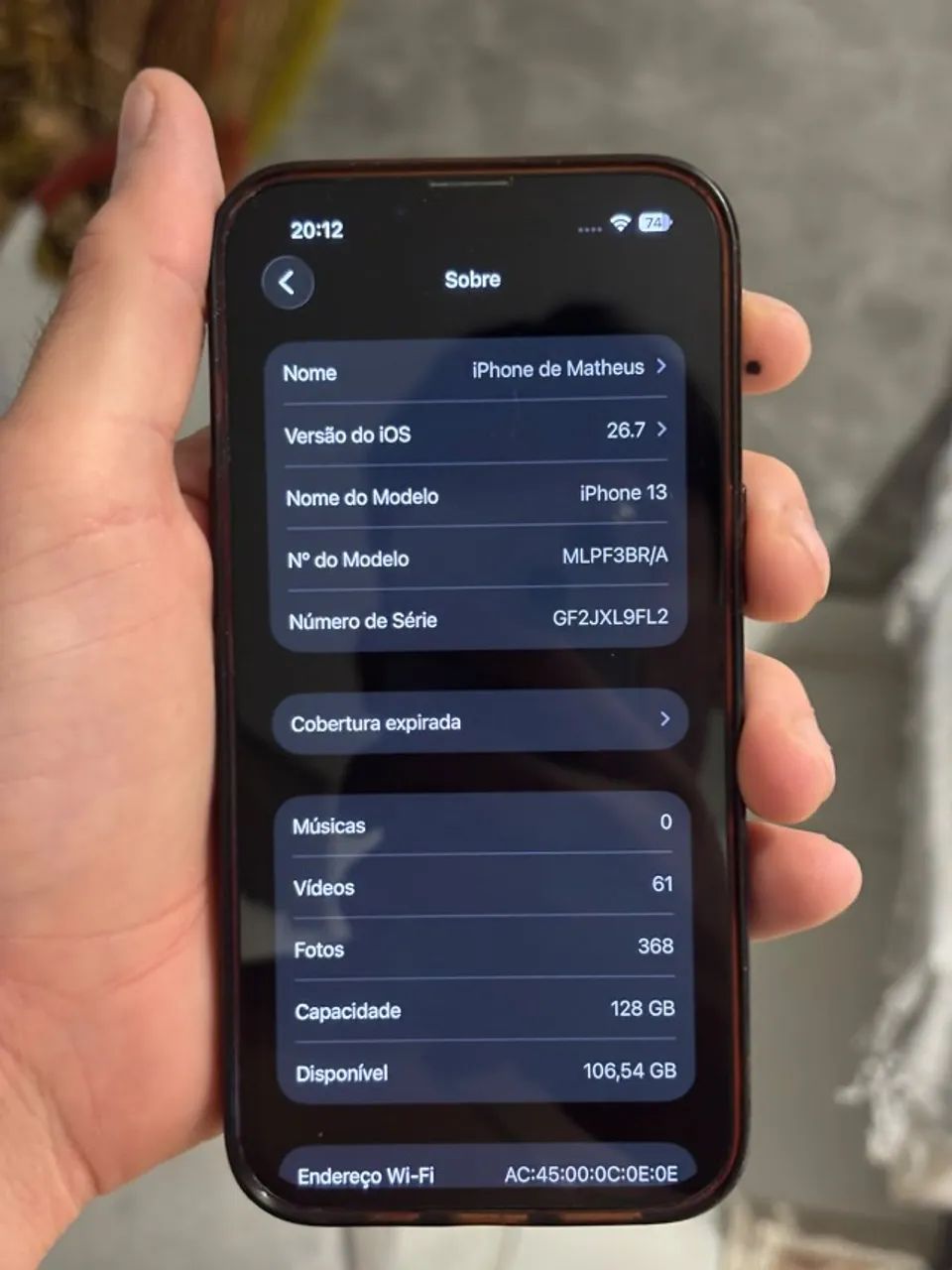 iPhone 13 128GB Midnight - Foto 5