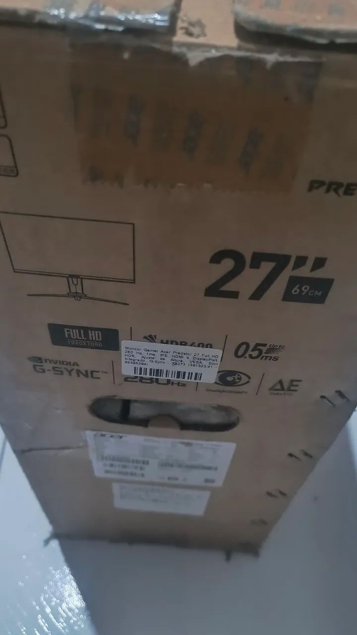Monitor Predator 27 polegadas Novo - Foto 3