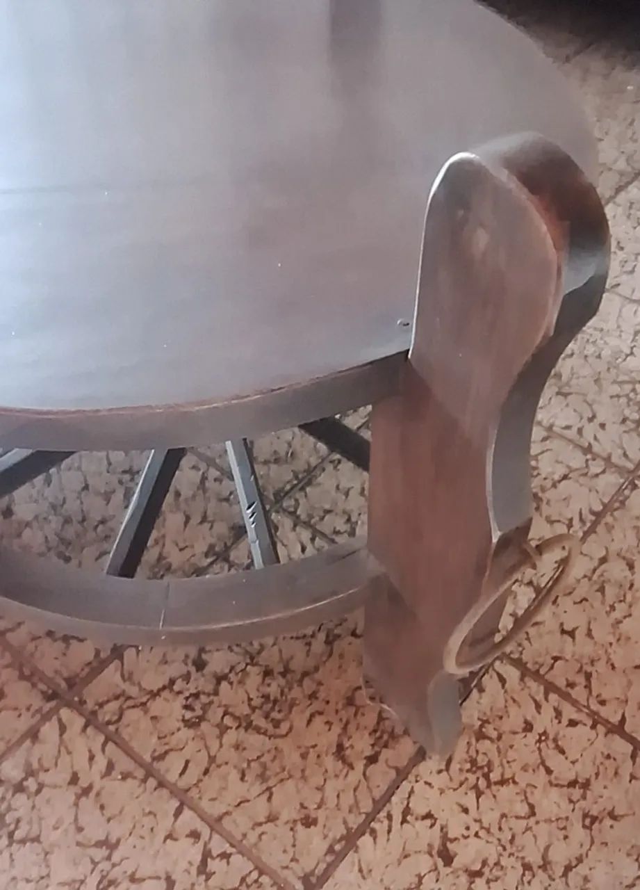 Mesa de centro em madeira  - Foto 2