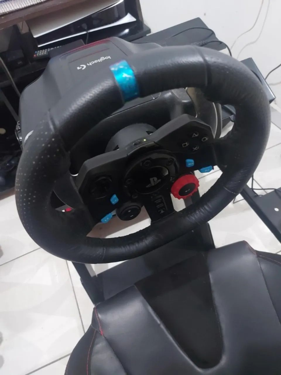 Cockpit Simulador Extreme Simracing XT Premium + volante g29 e cambio - Foto 4