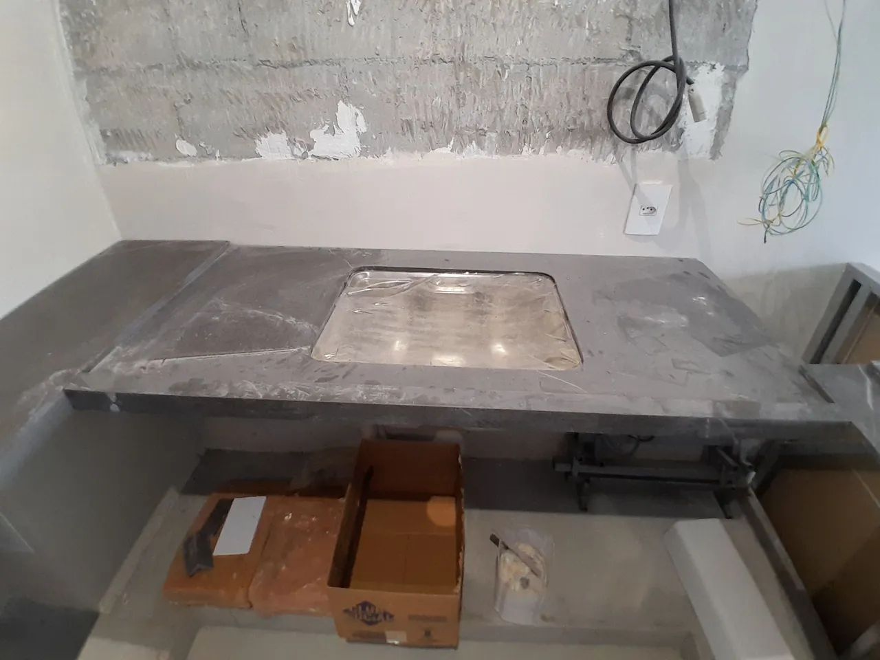 Bancada com cuba para cozinha  - Foto 2