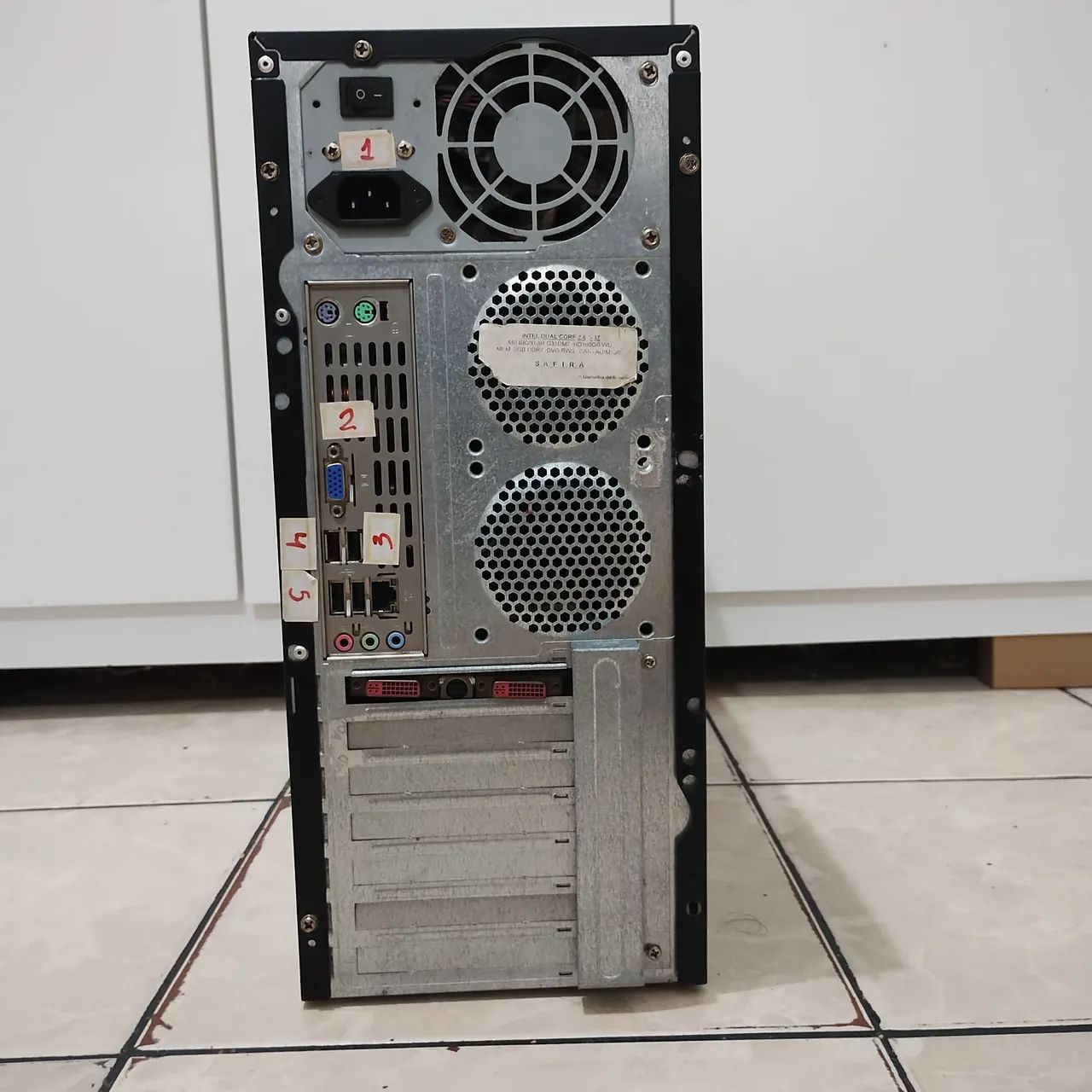 PC Intel Celeron G31D-M7 - Foto 3