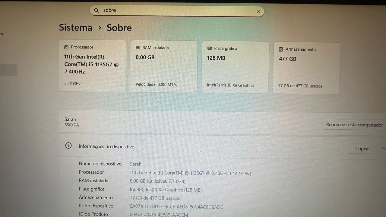 Notebook Samsung i5 - Foto 4