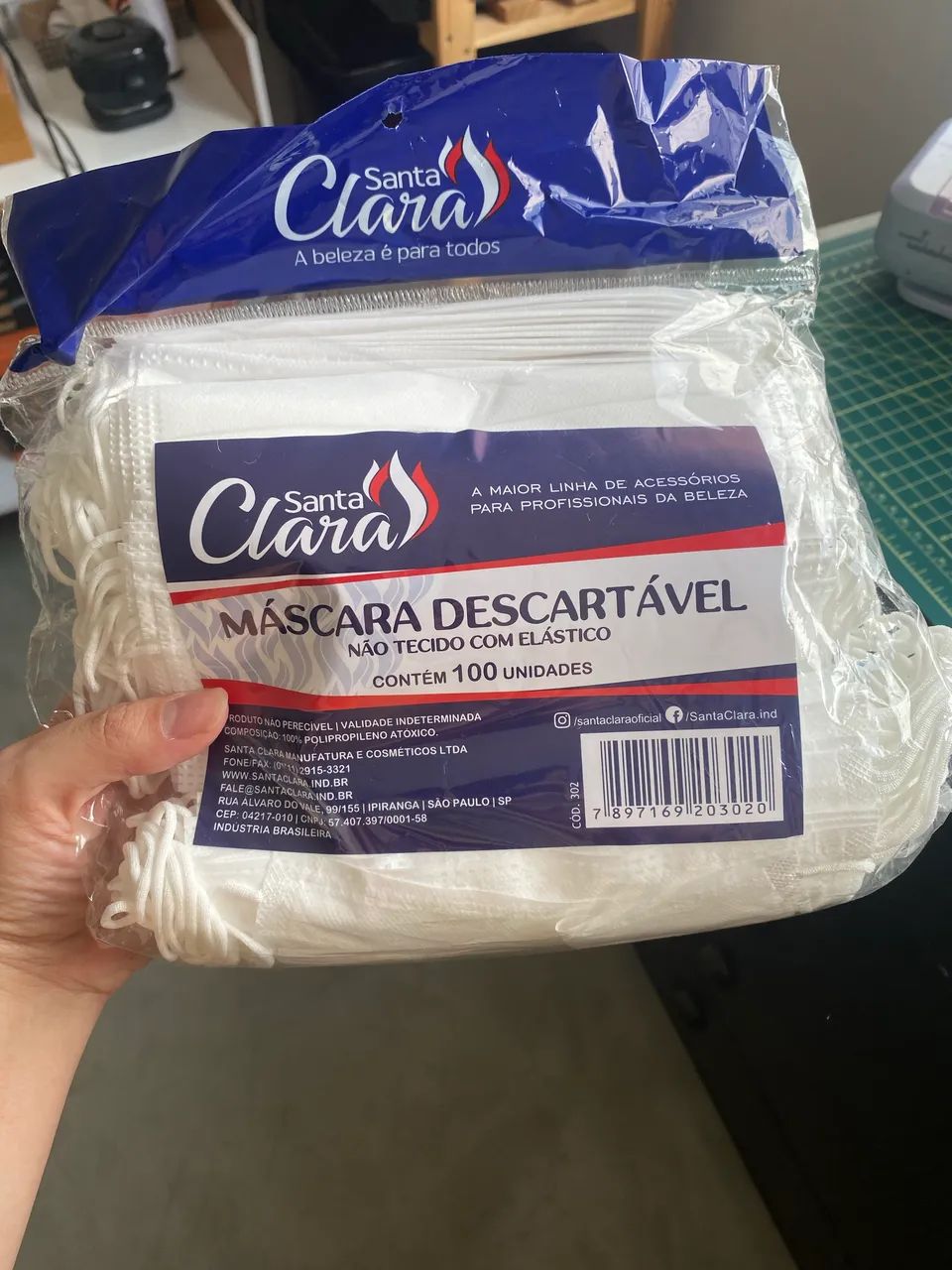 Itens de higiene para atendimento estético 