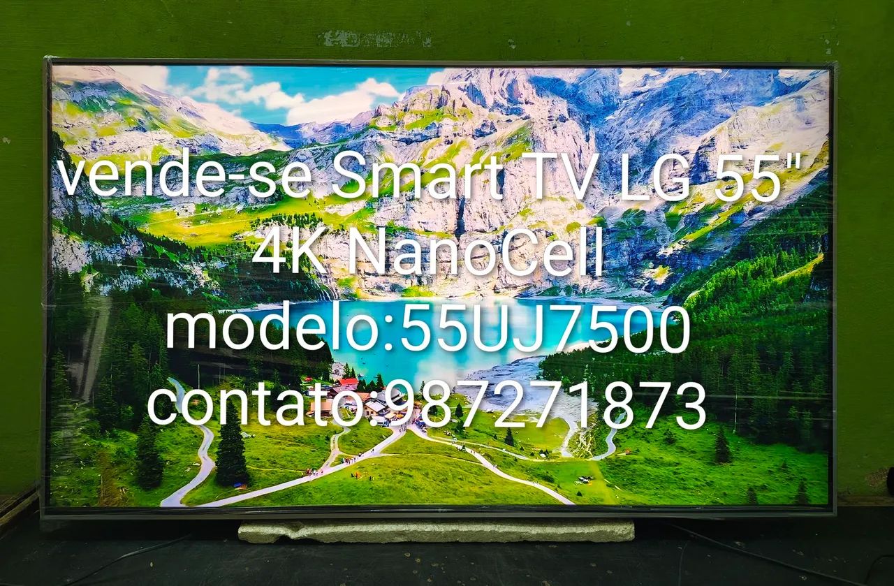 Smart TV LG 55" 4K NanoCell 55uj7500  - Foto 5
