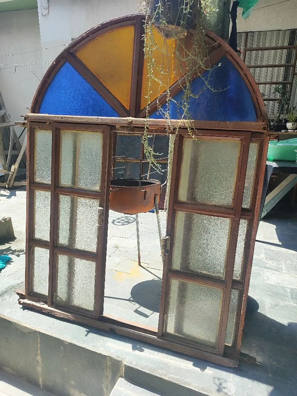 Porta de ferro com vidro  - Foto 4