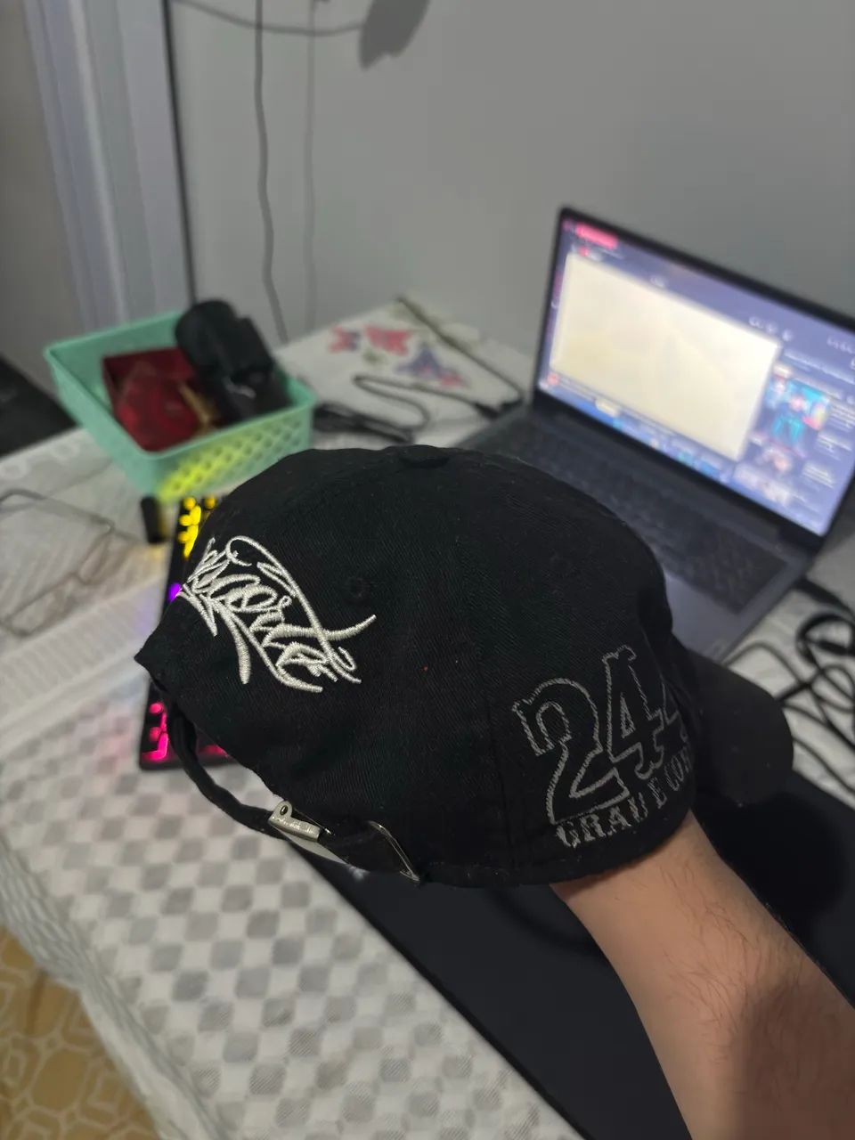 Boné preto 244 - Foto 3
