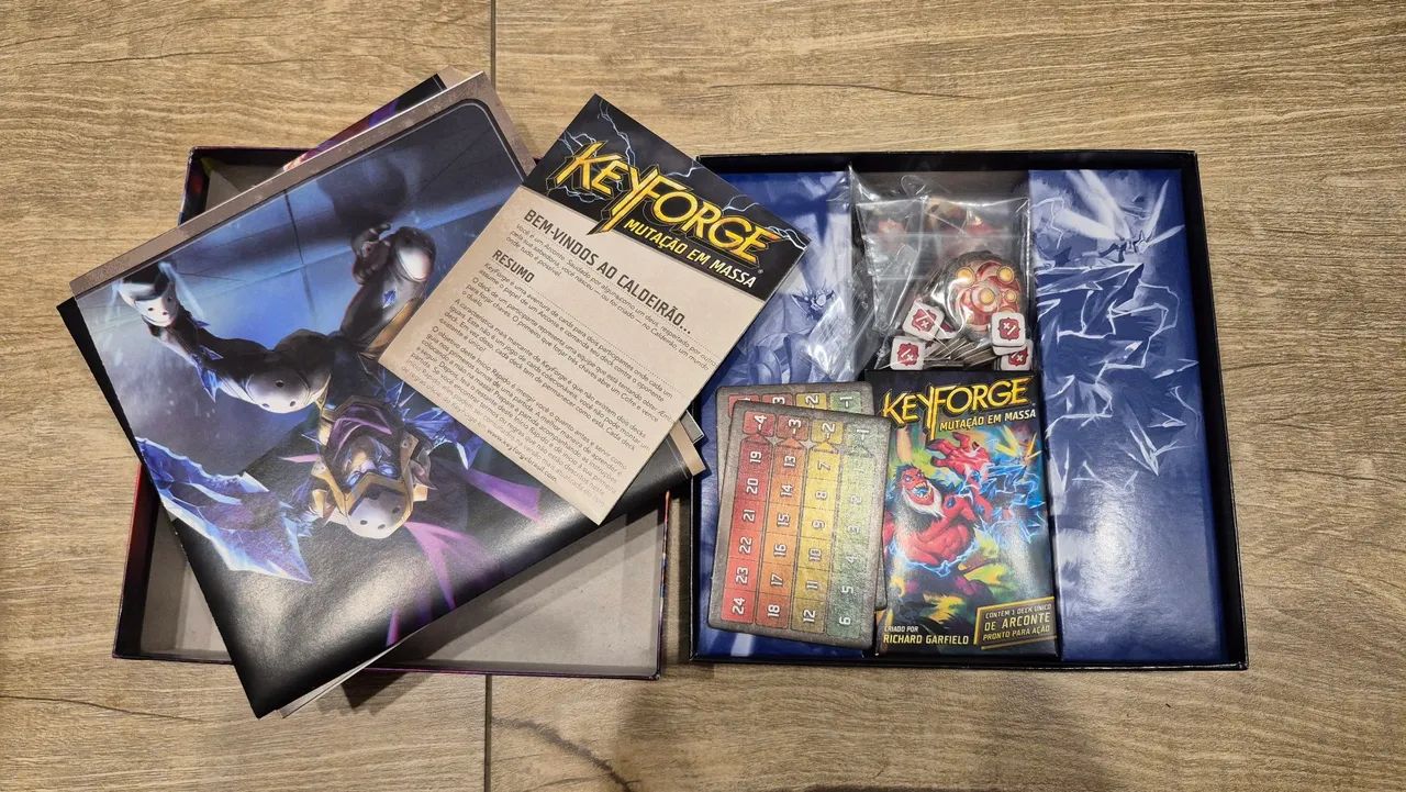 Boardgame Keyforge: Mutação em Massa - Foto 2