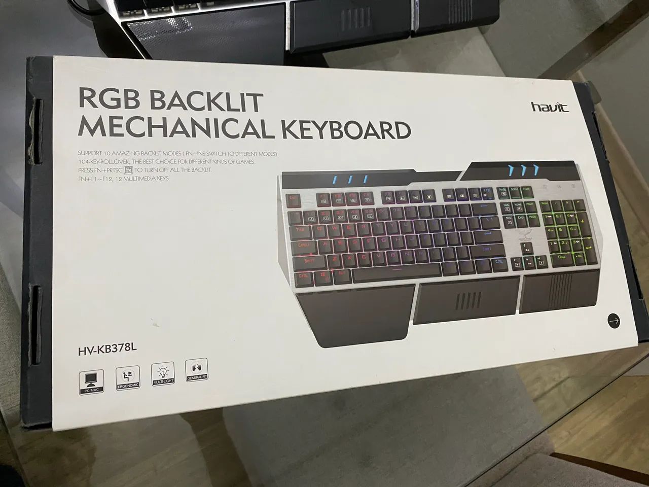 Teclado Mecânico Gamer RGB - Foto 5