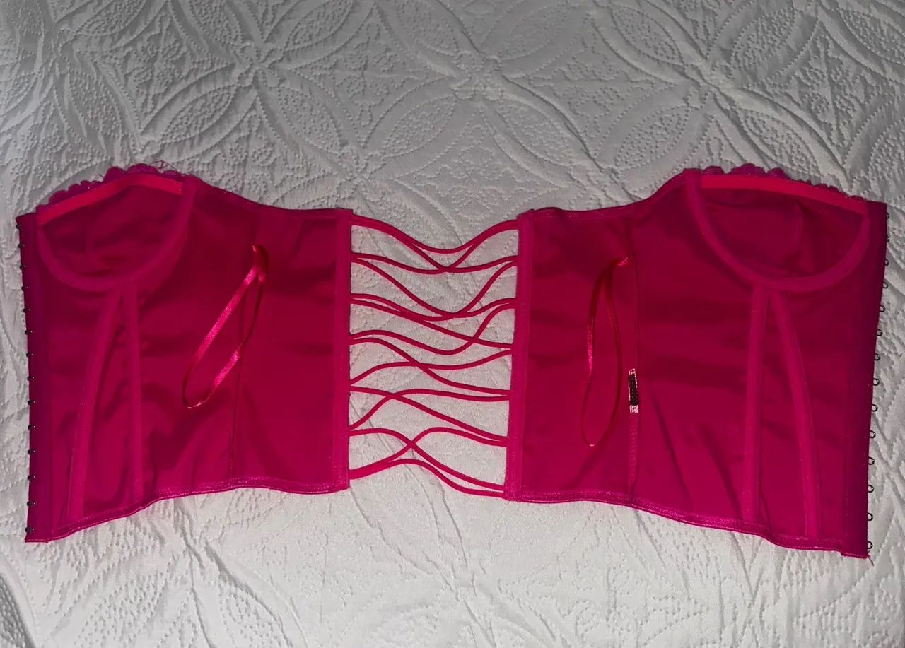 Corset rosa P - Foto 3