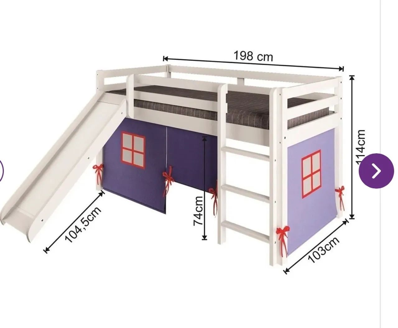 Cama Infantil Escorregador  - Foto 4