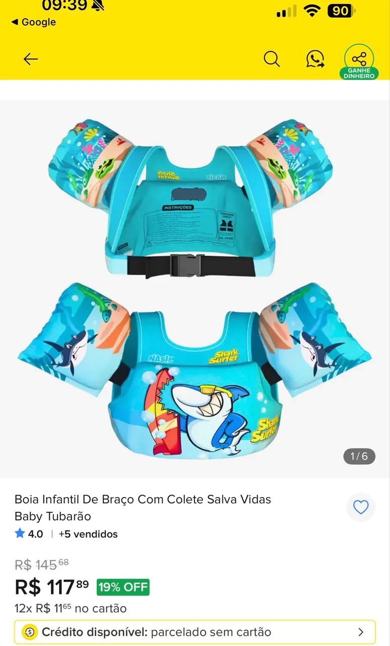 Boia infantil (colete) - Foto 2