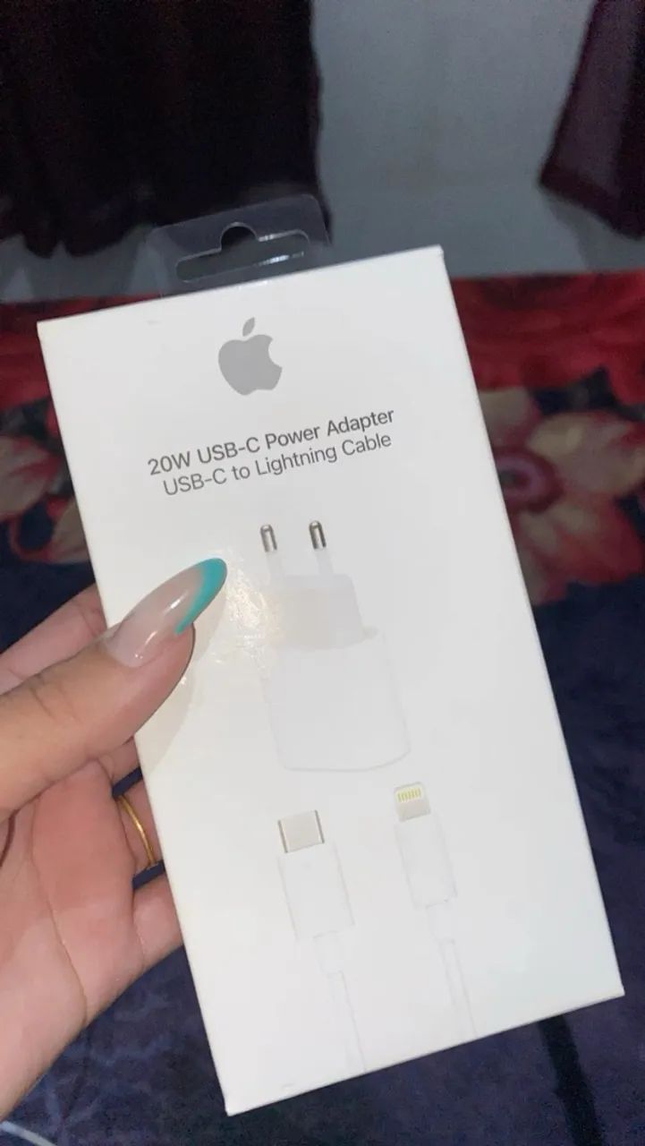 Carregador de iPhone