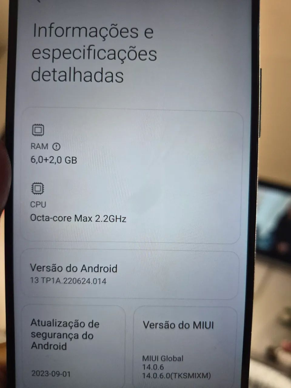 POCO M3 PRO 8 gigas de ram 128 memória  - Foto 4
