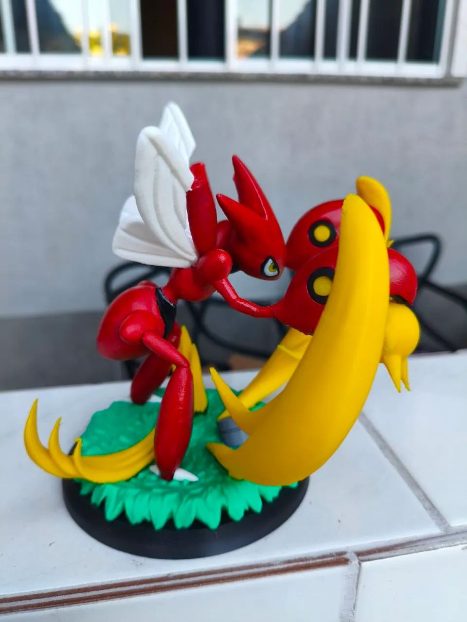 Diorama Scizor Pokémon  - Foto 2