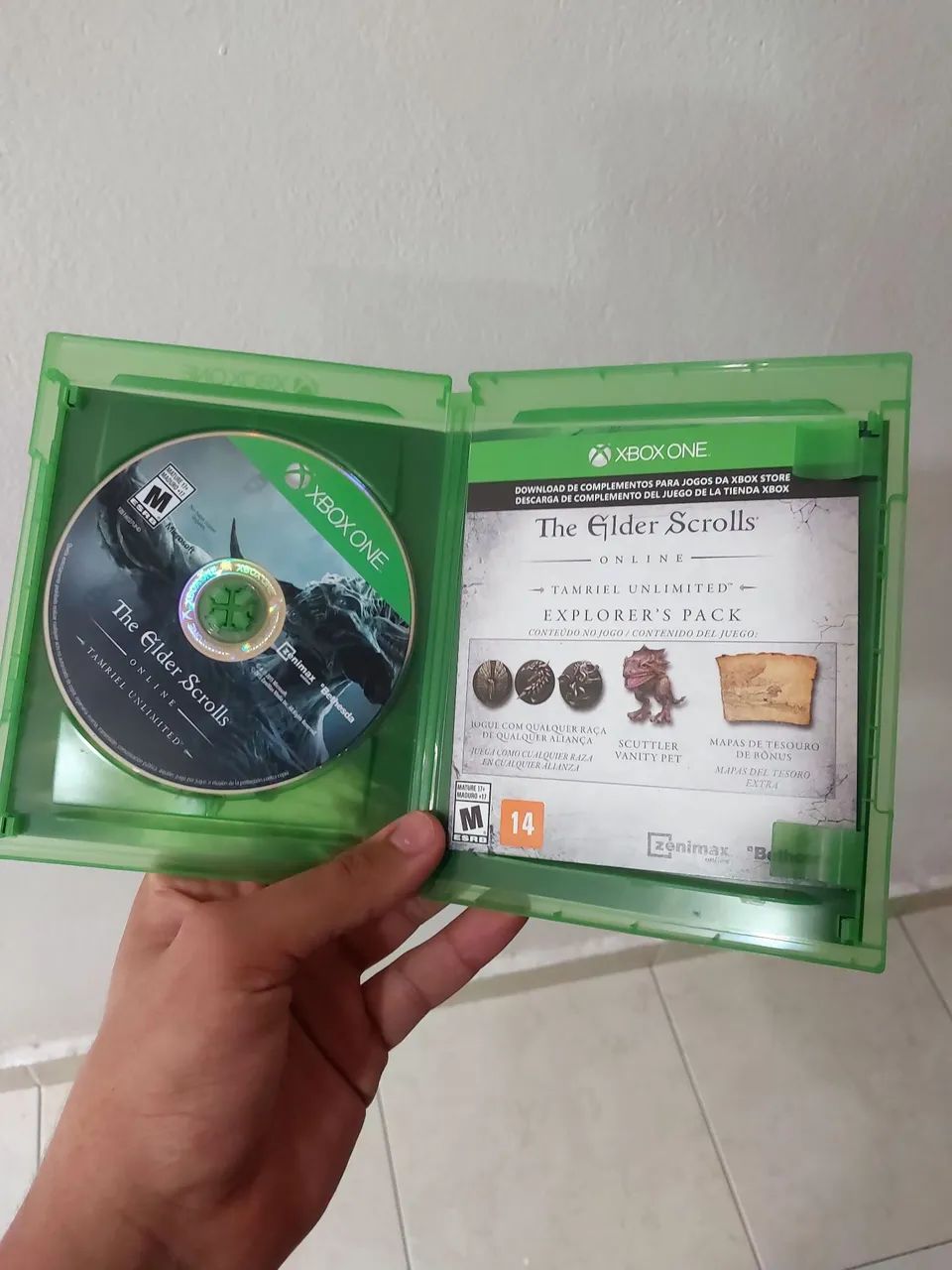 jogo the elder scrolls online xbox one - Foto 2