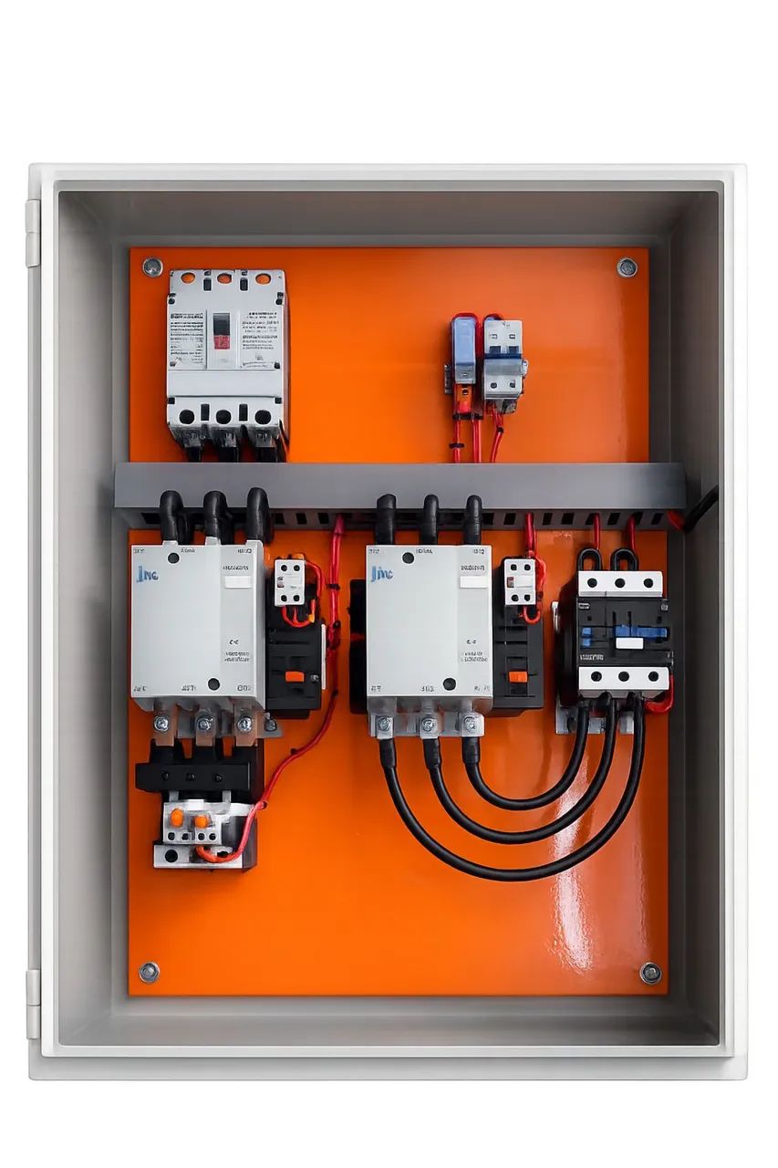 Painel partida estrela triângulo 75cv 220v 