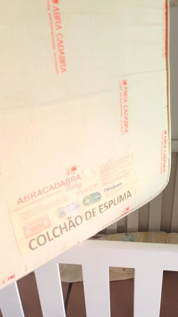 BERÇO ABRACADABRA COLCHAO ORTOBOM - Foto 5