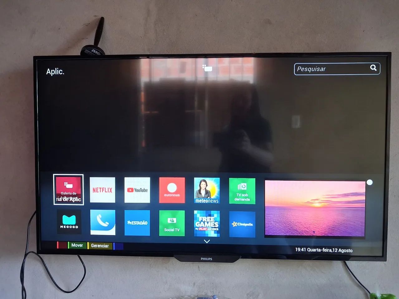 Vendo Smart tv Philips 43 polegadas  - Foto 3