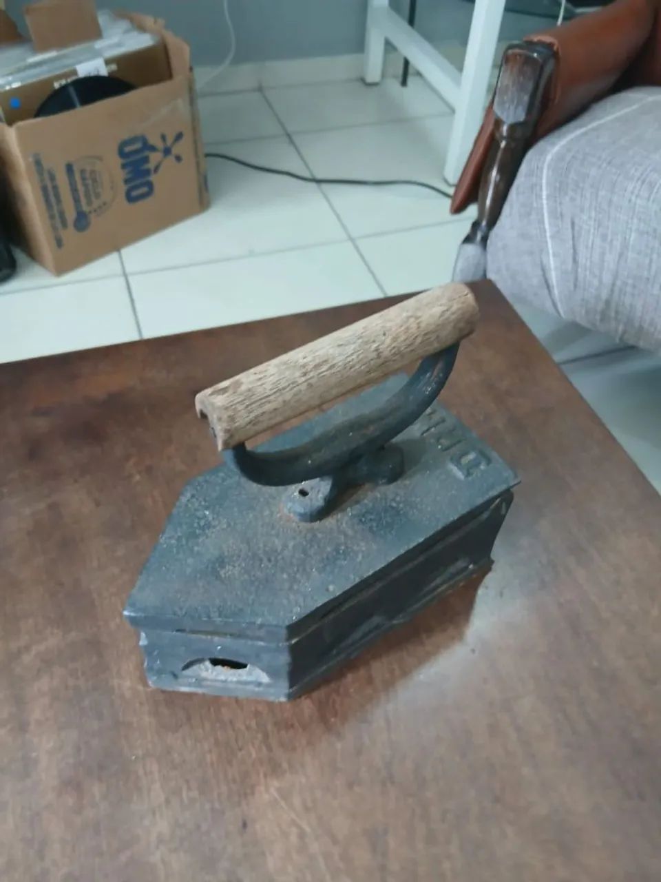 Ferro de passar antigo - Foto 4