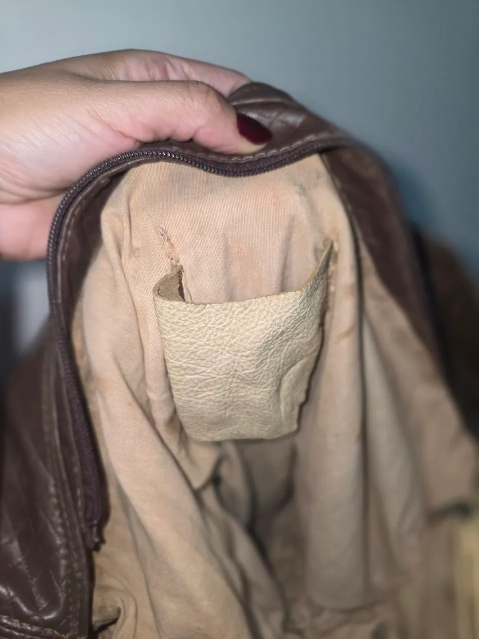 Bolsa de couro  - Foto 4