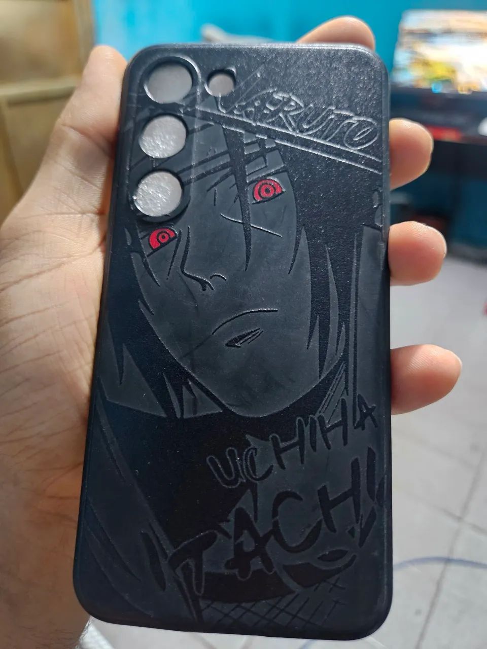 Capa/Case para Celular - Anime Naruto (Itachi Uchiha) para celular S23