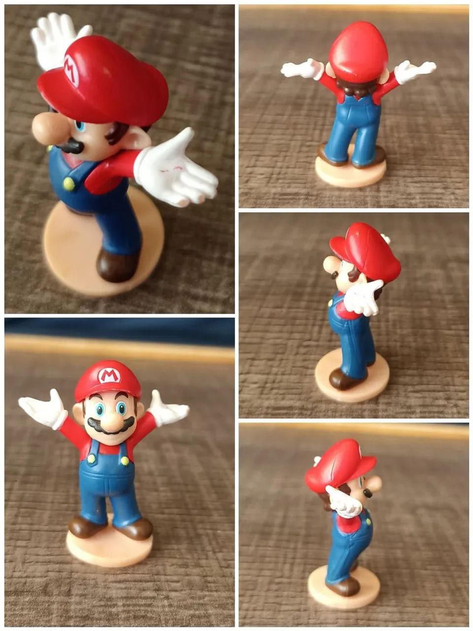 Miniaturas Super Mario Bros Toad e Mario  - Foto 2