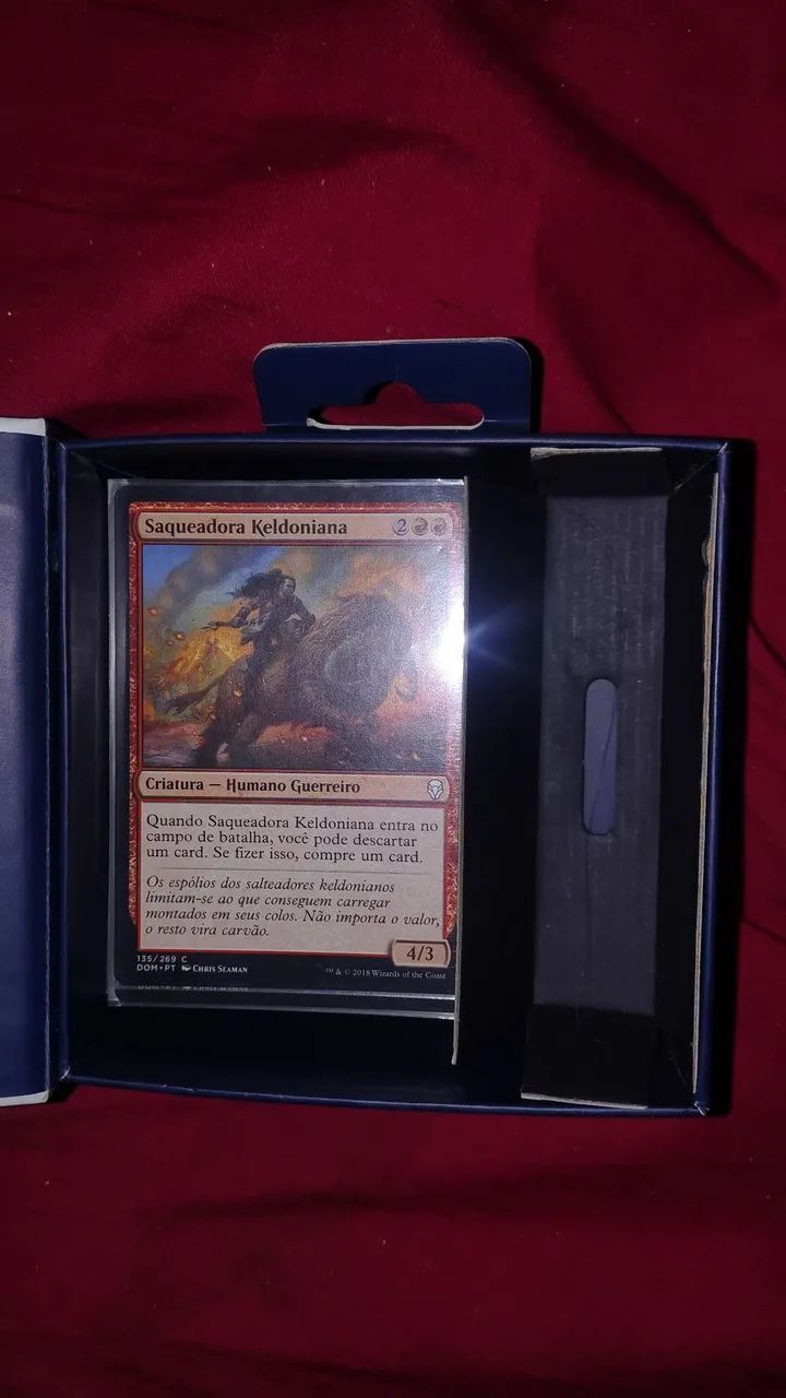 Deck Magic the gathering vermelho e verde - Foto 2