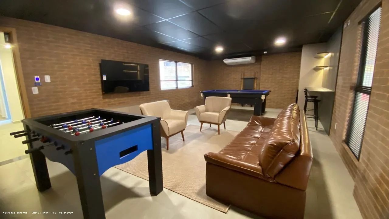 Studio na 1º Quadra da Jatiúca, prédio recém entregue - Foto 3